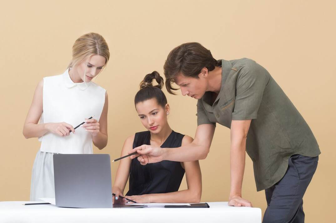 team collaboration at work